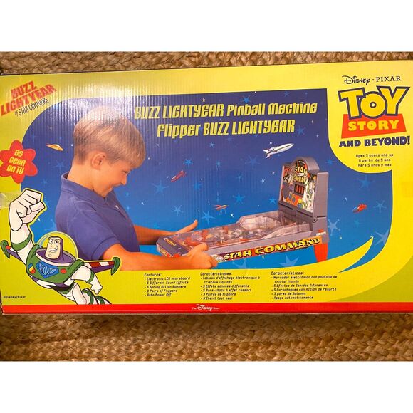 New In Original Box Buzz Lightyear Pinball Game - Picture 5 of 5